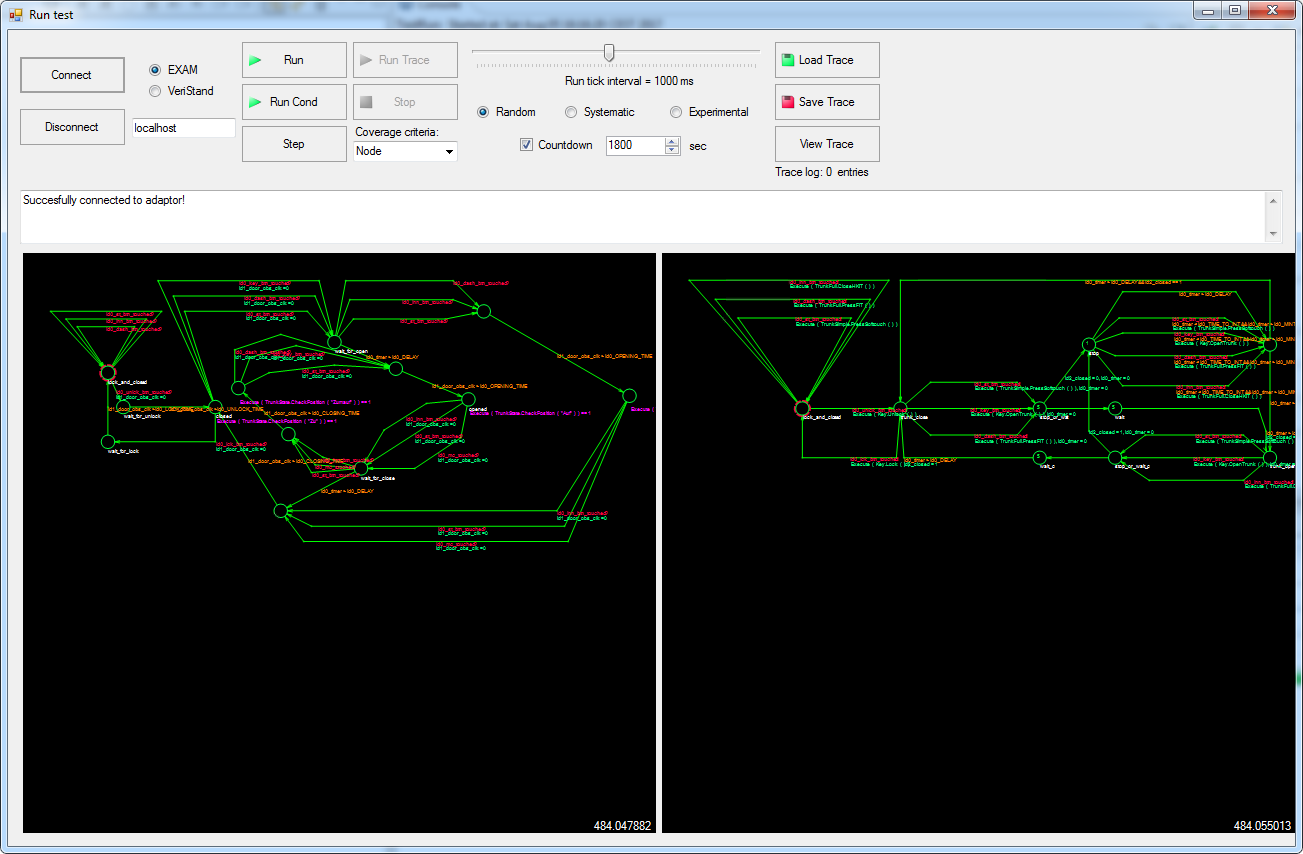 Testing runtime